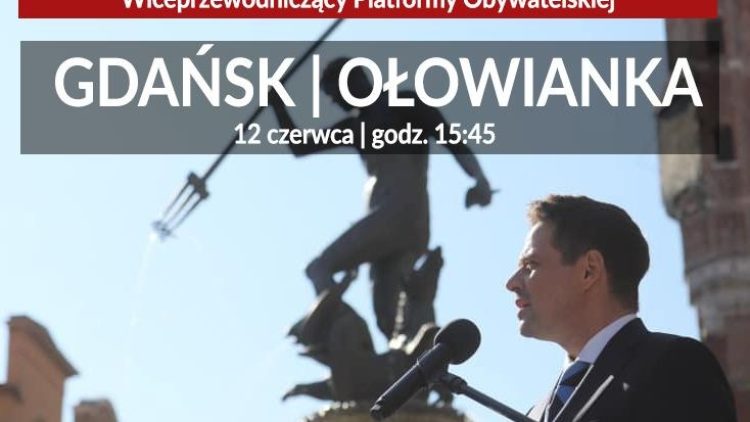 Rafał Trzaskowski w Gdańsku
